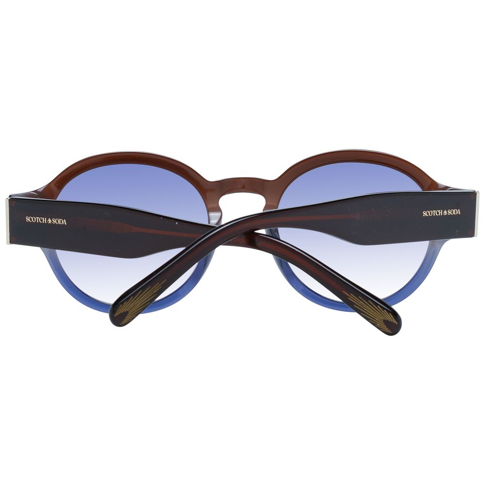 Scotch & Soda Braune Sonnenbrille aus Acetat