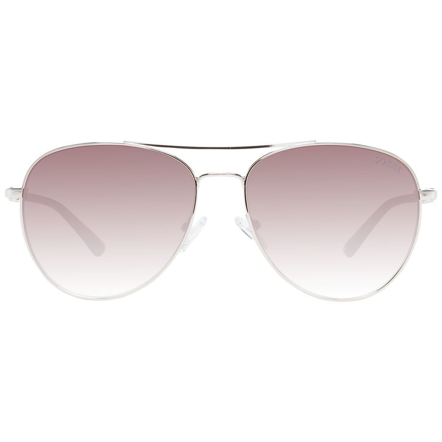 Guess sunglasses in silver metal