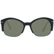 Serengeti Schwarze Sonnenbrille aus Acetat & Metall