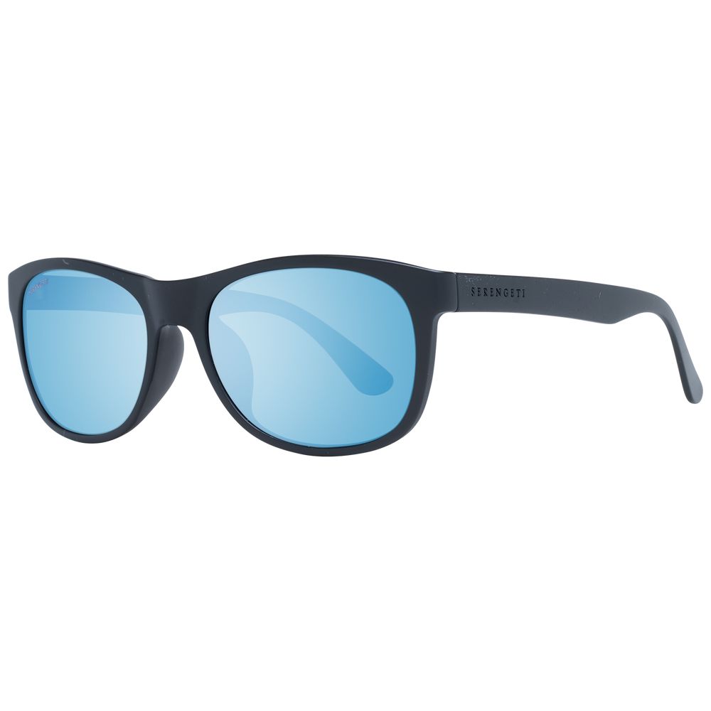 Serengeti Sonnenbrille aus schwarzem Kunststoff