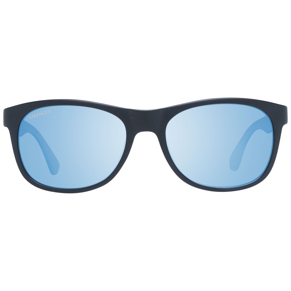 Serengeti Sonnenbrille aus schwarzem Kunststoff