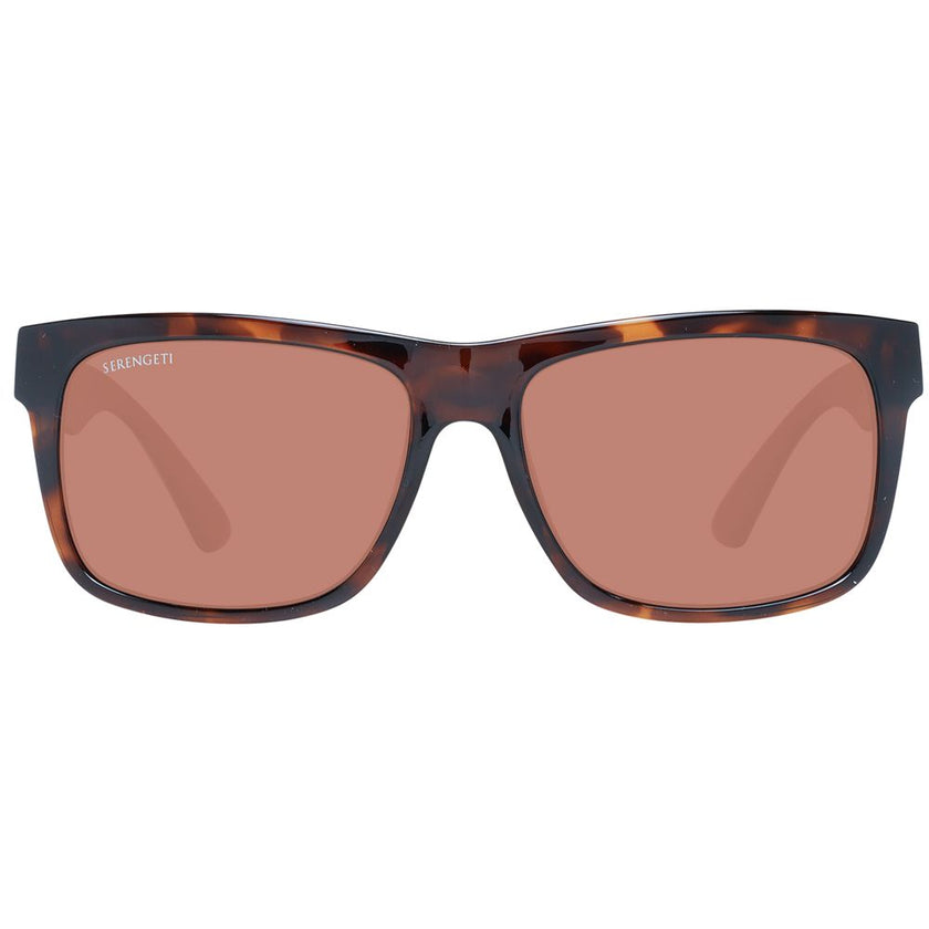 Serengeti Braune Sonnenbrille aus Kunststoff