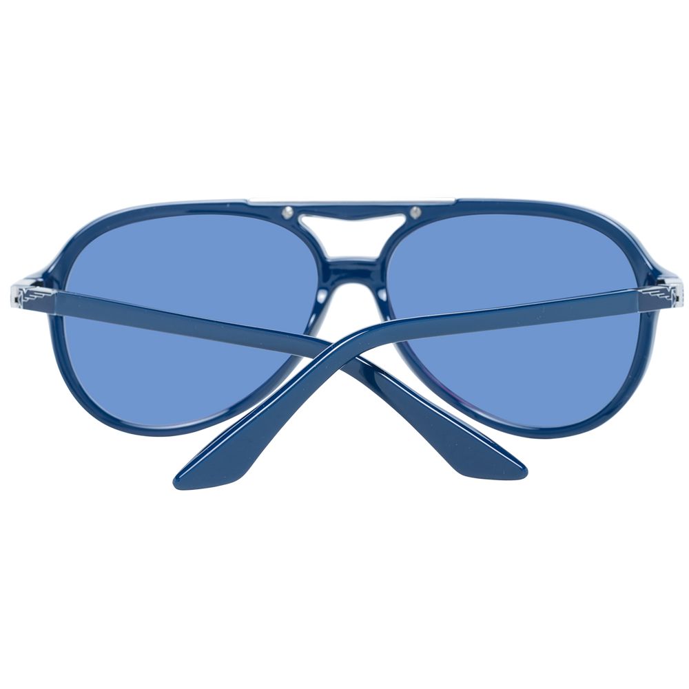 Longines Schwarze Sonnenbrille aus Kunststoff