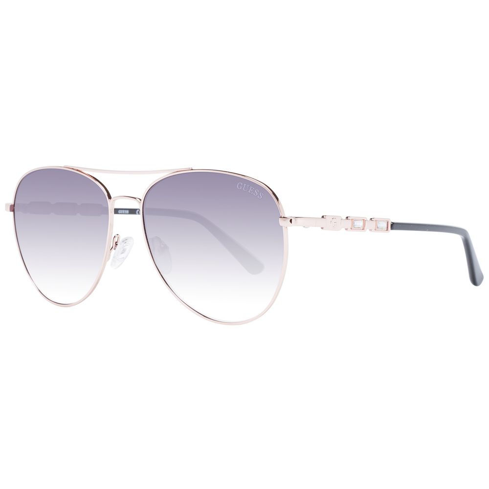 Guess Sonnenbrille aus Roségold-Metall