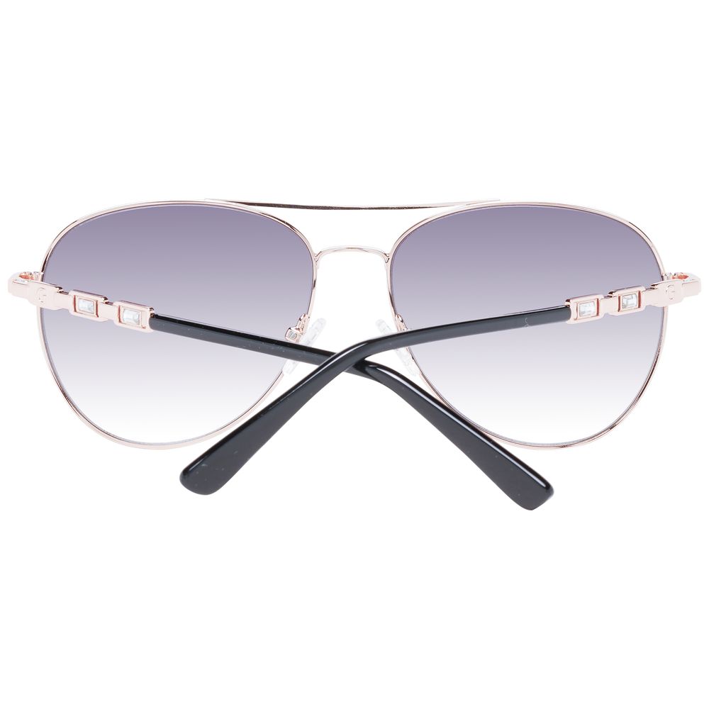 Guess Sonnenbrille aus Roségold-Metall