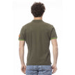 Invicta Grünes Herren-Poloshirt aus Baumwolle
