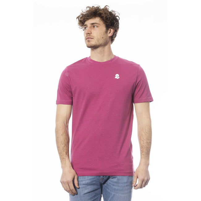 Invicta Lila Baumwolle Männer T-Shirt