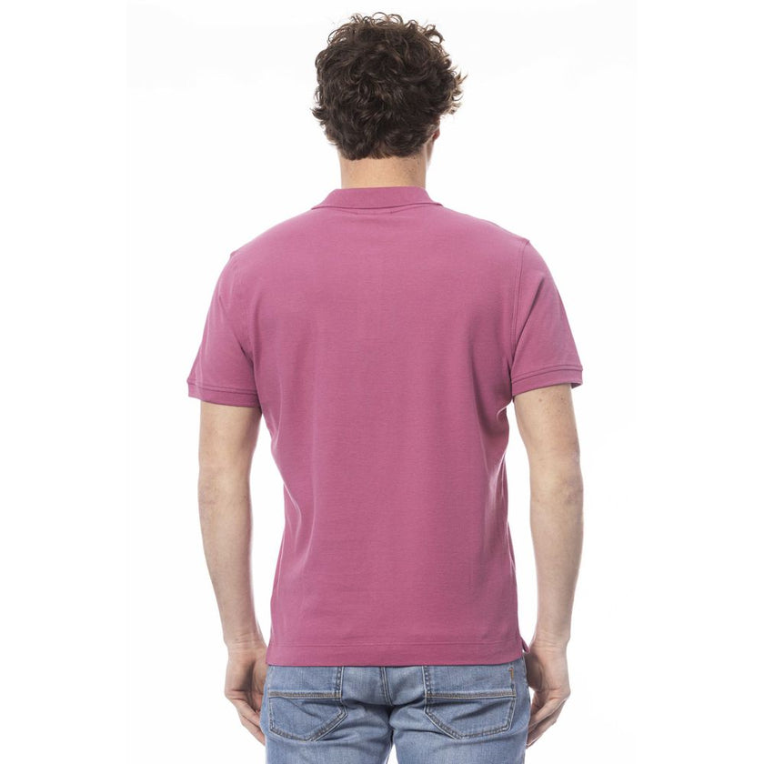 Invicta Lila Baumwolle Männer Polo Shirt