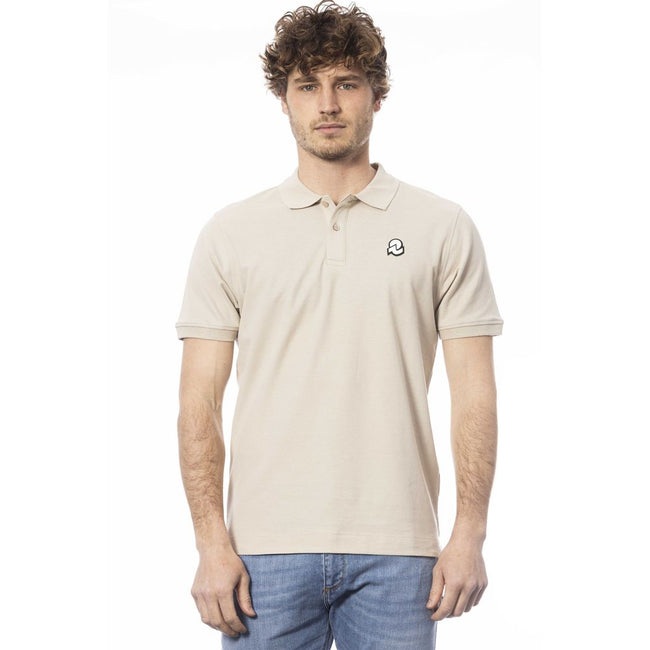 Invicta Beige Baumwoll-Herren-Poloshirt