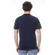 Invicta Blaues Baumwoll-Poloshirt für Herren