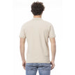 Invicta Beige Baumwoll-Herren-Poloshirt