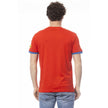 Invicta Rotes Baumwoll-T-Shirt für Herren