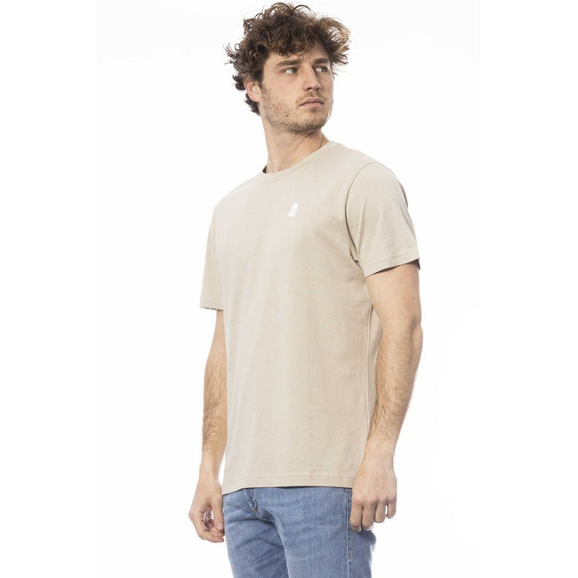 Invicta Beige Baumwoll-T-Shirt für Herren