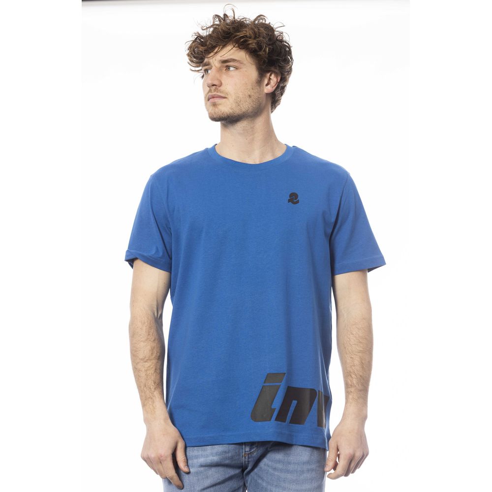 Invicta Blu Baumwoll-T-Shirt für Herren