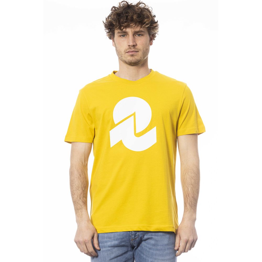 Invicta Herren T-Shirt aus gelber Baumwolle