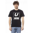 Ungaro Sport Schwarzes Baumwoll-T-Shirt für Herren