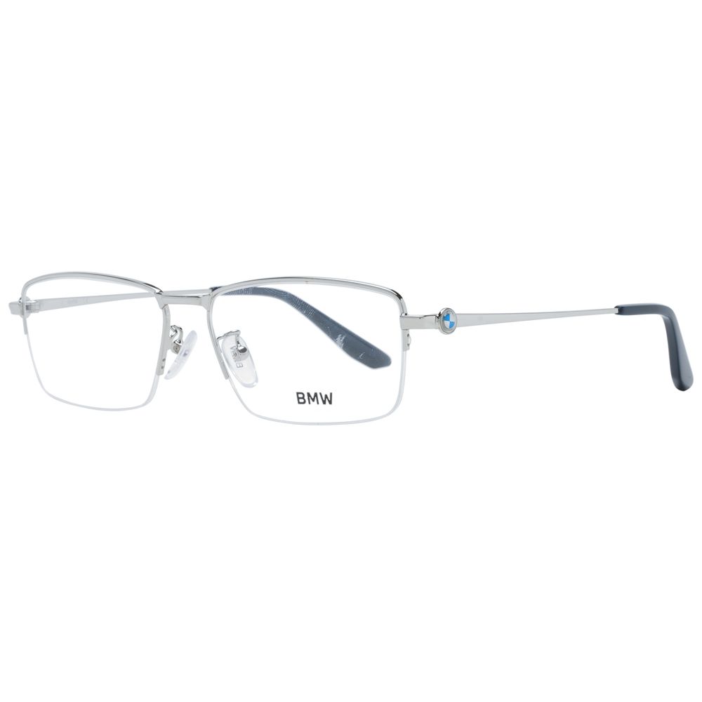 BMW Brille aus silbernem Metall (Fassung)