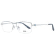 BMW Brille aus silbernem Metall (Fassung)