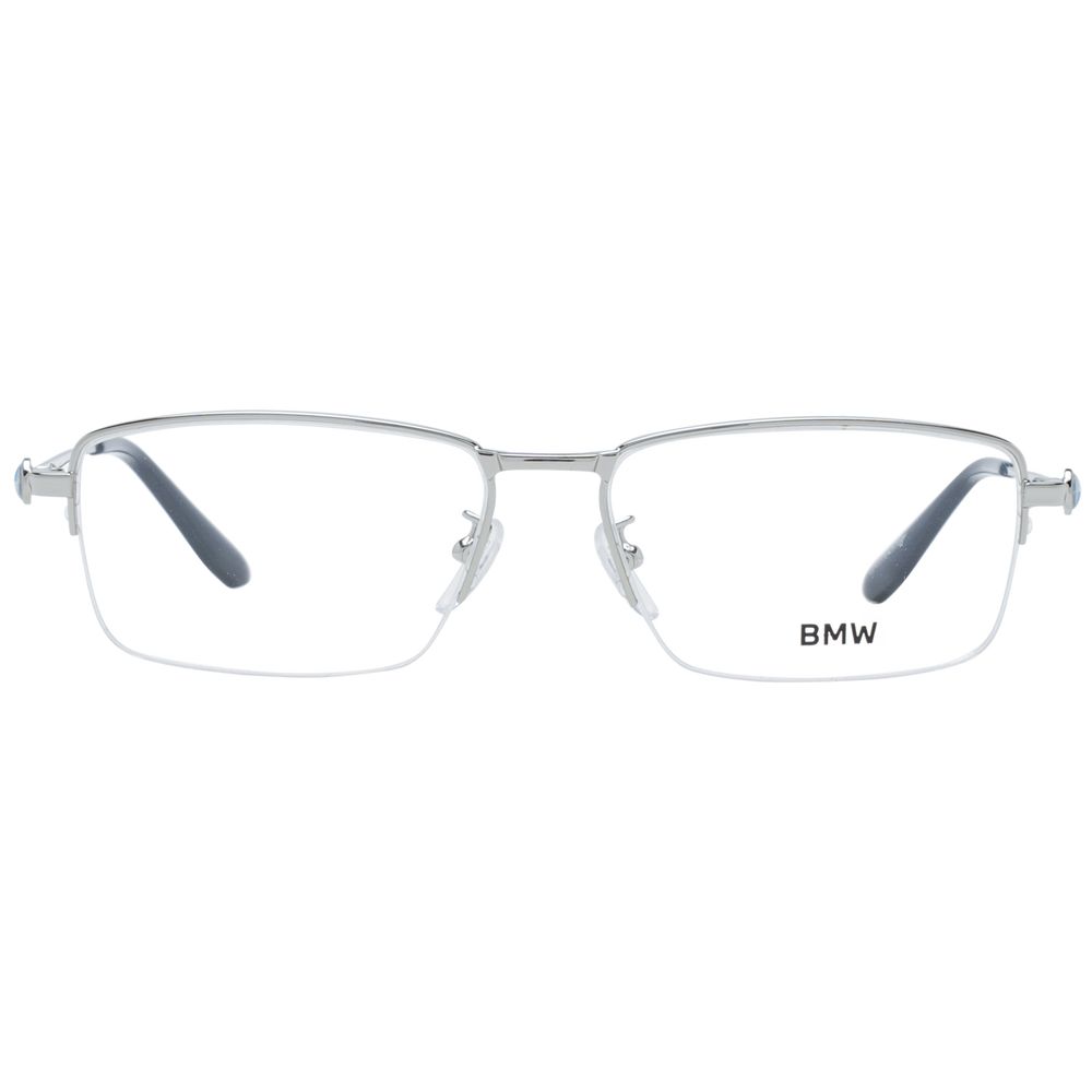 BMW Brille aus silbernem Metall (Fassung)