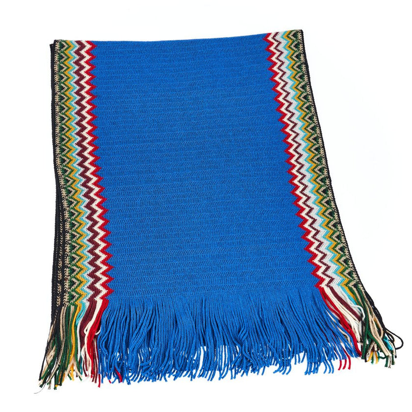 Missoni Blauer Nylonschal