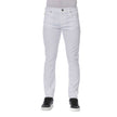 Trussardi Jeans Herrenjeans aus weißer Baumwolle