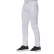 Trussardi Jeans Herrenjeans aus weißer Baumwolle