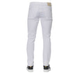 Trussardi Jeans Herrenjeans aus weißer Baumwolle