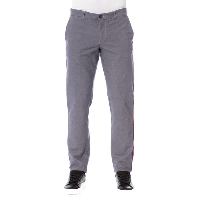 Trussardi Jeans Blaue Herren-Jeans aus Baumwolle