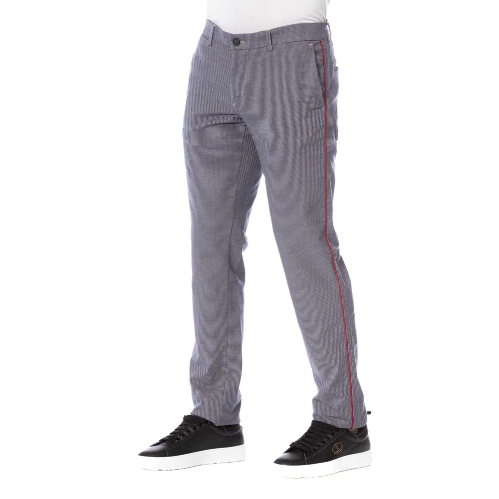 Trussardi Jeans Blaue Herren-Jeans aus Baumwolle