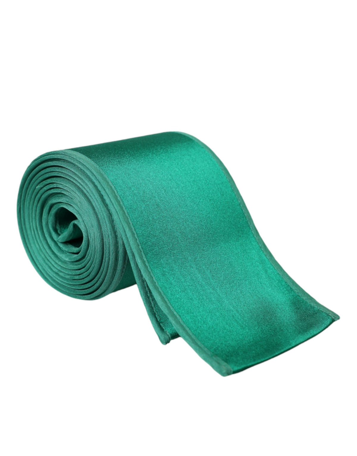 Dolce & Gabbana Women's Green Silk Satin Waist Belt