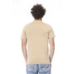 Cavalli Class Beige Baumwoll-T-Shirt für Herren
