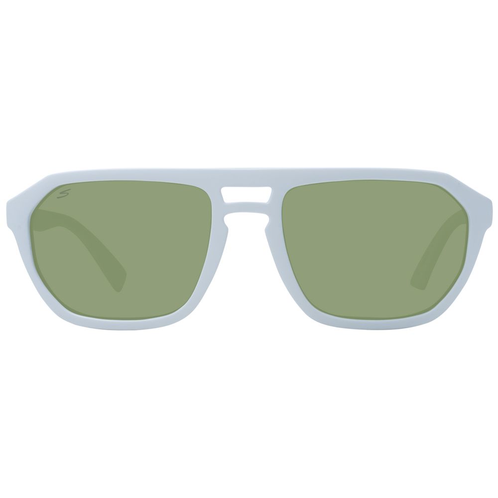 Serengeti Weiße Eco-Nylon-Sonnenbrille