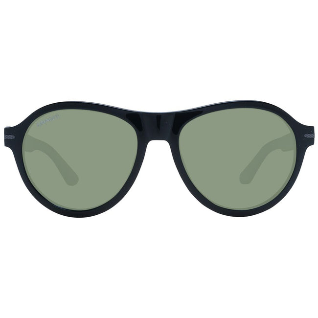 Serengeti Schwarze Sonnenbrille aus Acetat