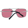Serengeti Sonnenbrille aus silbernem Metall