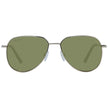 Serengeti Sonnenbrille aus Goldmetall