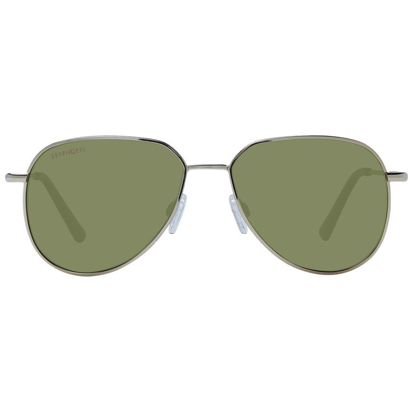 Serengeti Sonnenbrille aus Goldmetall