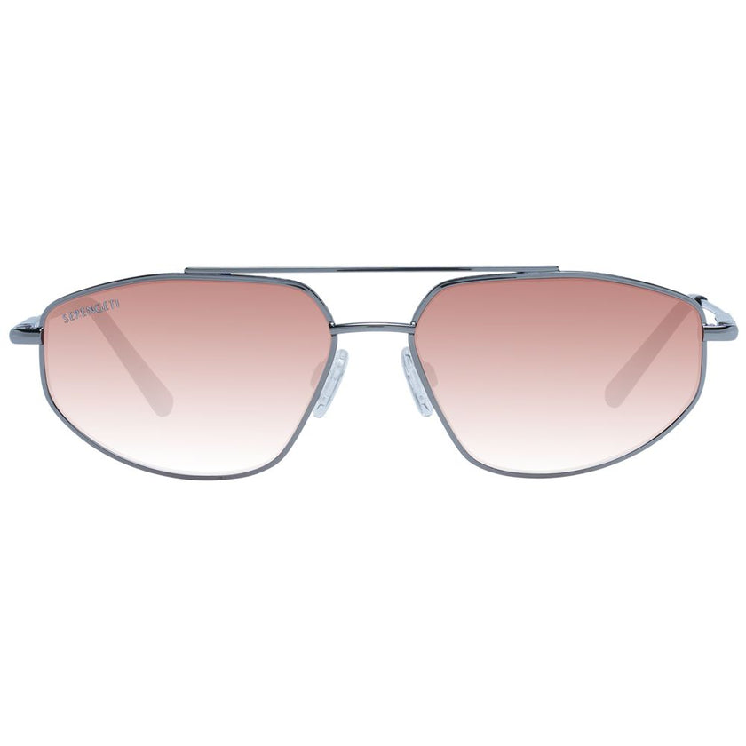 Serengeti Graue Sonnenbrille aus Metall