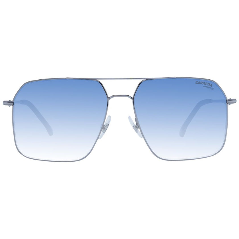 Serengeti Sonnenbrille aus transparentem Acetat