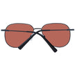 Serengeti Schwarze Sonnenbrille aus Metall