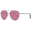 Serengeti Sonnenbrille aus silbernem Metall
