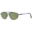 Serengeti Schwarze Sonnenbrille aus Metall