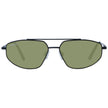 Serengeti Schwarze Sonnenbrille aus Metall