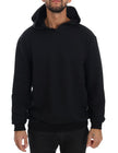 Daniele Alessandrini Schwarzer Gym Casual Baumwollpullover mit Kapuze