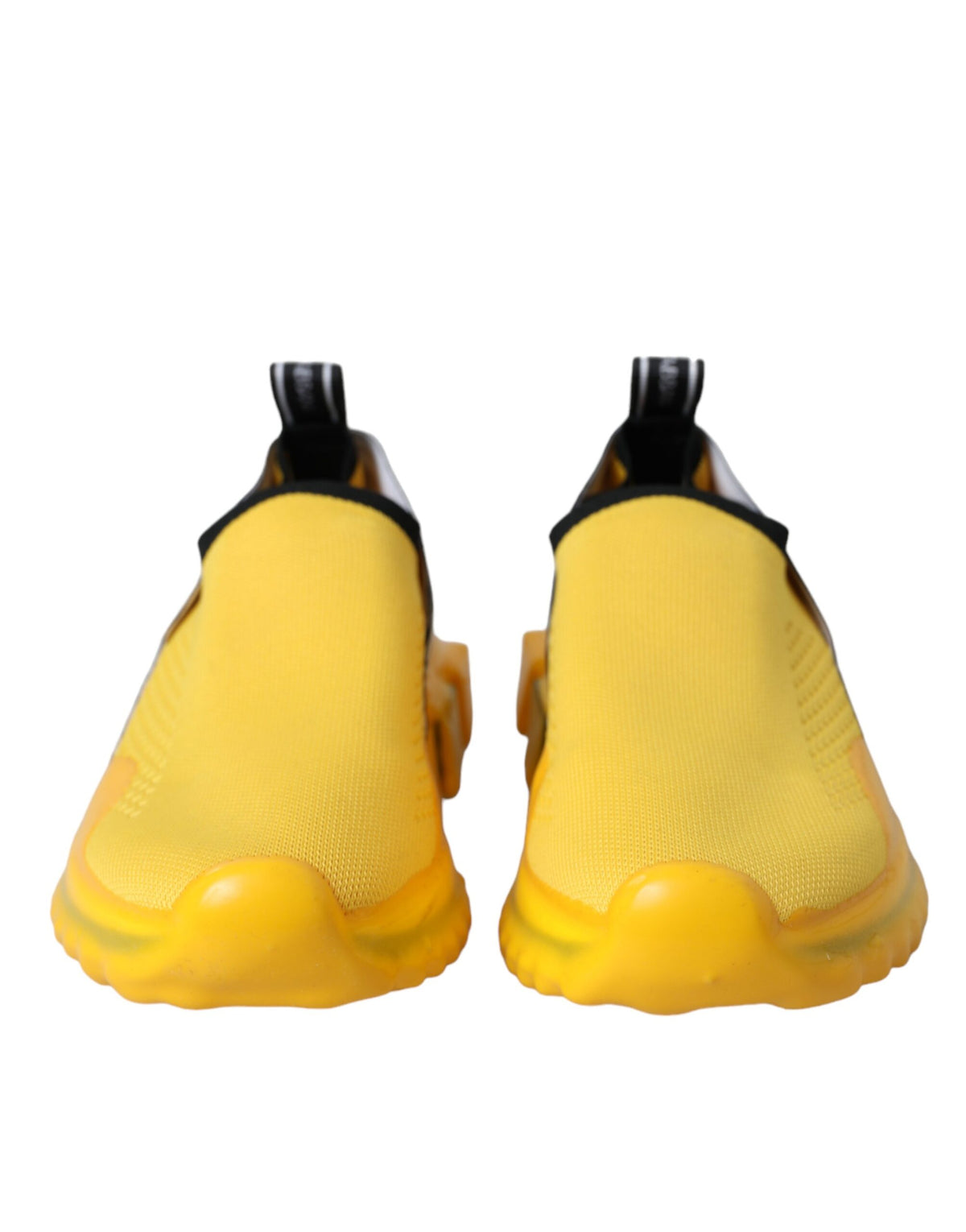 Dolce & Gabbana Yellow Sorrento Slip-On Sneakers Women's Shoes