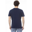 Invicta Blu Baumwoll-T-Shirt für Herren