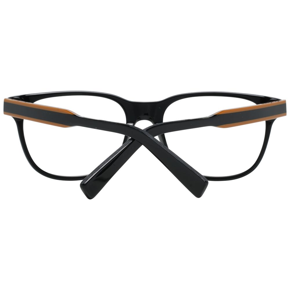 Ermenegildo Zegna Schwarze Kunststoffbrille (Gestell)