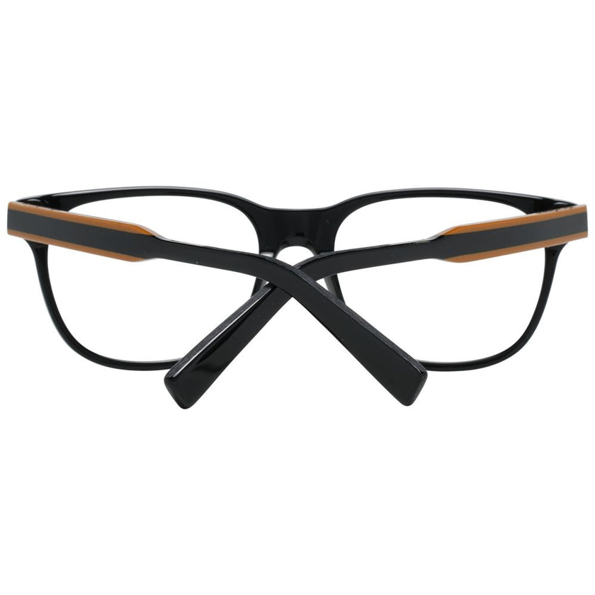 Ermenegildo Zegna Schwarze Kunststoffbrille (Gestell)