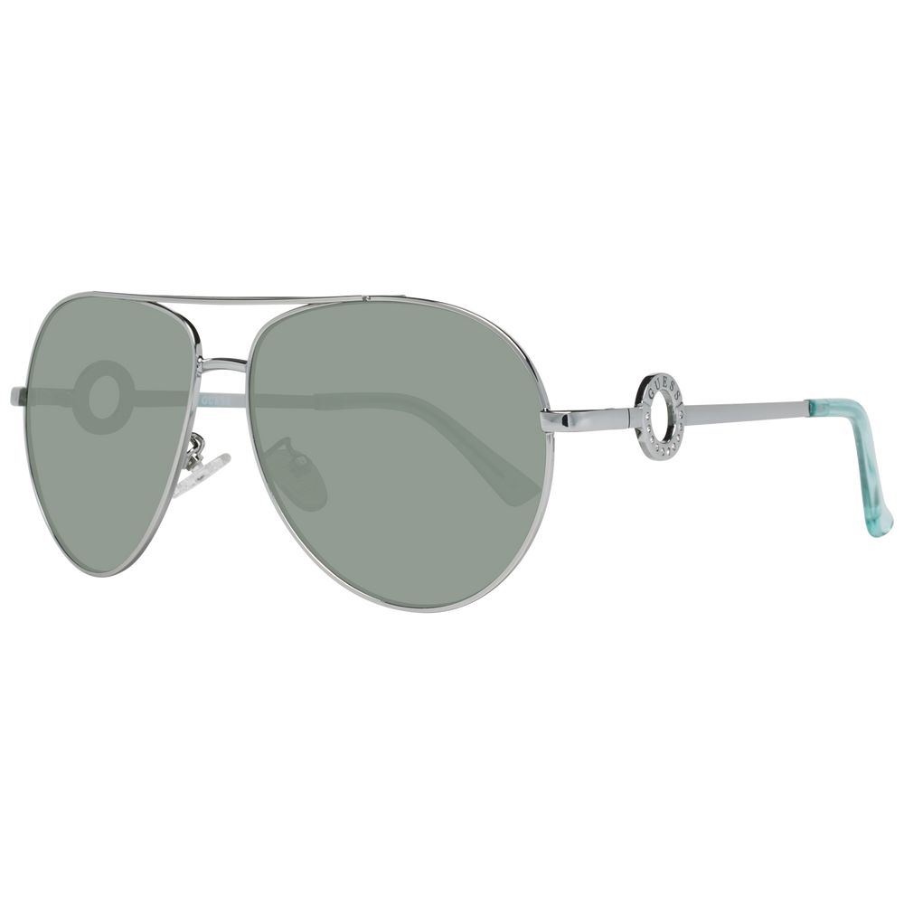 Guess silver-tone metal sunglasses