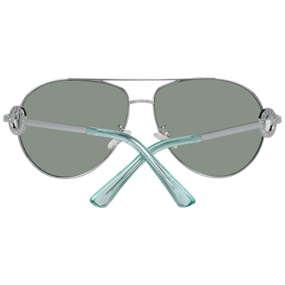 Guess silver-tone metal sunglasses