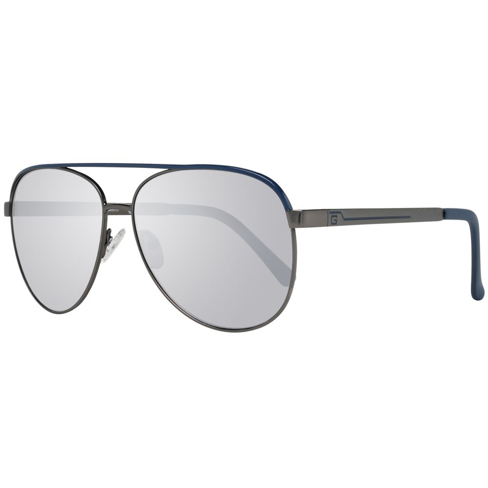 Guess Grey Metal Sunglasses